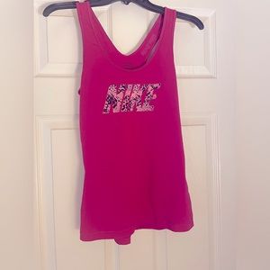 Nike tank top, small, dri fit material